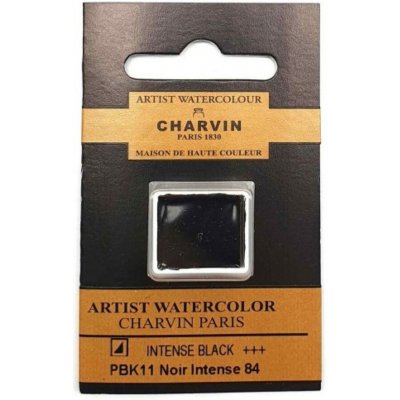 Charvin Akvarelová barva Extra Fine Intense Black 84 – Hledejceny.cz