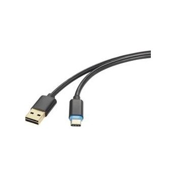 Renkforce RF-4758090 USB 2.0, 1,5m, černý