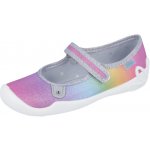 Befado domácí obuv 114Y350 duhové baleríny – Sleviste.cz