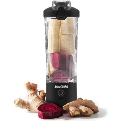 SmoothieJet přenosný USB smoothie 600 ml - voděodolný Černá – Sleviste.cz