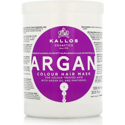 Kallos Argan Colour Hair Mask maska na vlasy 1000 ml – Hledejceny.cz