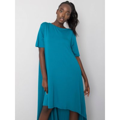asymetrické šaty RV-SK-R4889.09 turquoise tyrkysové