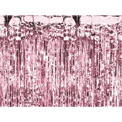 PartyDeco Párty závěs růžově zlatý 90 x 250 cm – Hledejceny.cz