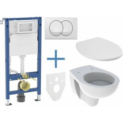 Geberit Kolo Duofix Delta s tlačítkem Delta Zero,458.103.00.1 ET0 – Zboží Dáma