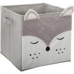 Atmosphera Úložný box Fox 29 x 29 cm šedá – Hledejceny.cz