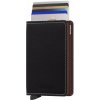 Pouzdro na doklady a karty Secrid Slimwallet Saffiano Brown