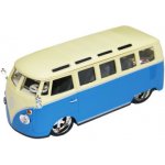 Bburago Plus Volkswagen Van Samba modrá bílá 1:32 – Sleviste.cz