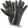 Kreibich kožešinové rukavice Trend Nappalan černá