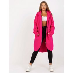 Dlouhá mikina s kapucí -RV-BL-4858-1.99P-FUCHSIA