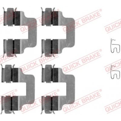 QUICK BRAKE Sada prislusenstvi, oblozeni kotoucove brzdy 109-1245 – Zbozi.Blesk.cz