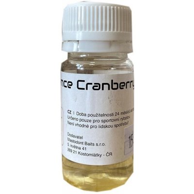 Mastodont Baits Esence Cranberry 35 ml – Zboží Mobilmania