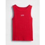 GAP dětské žebrované tílko s logem červená – Zboží Dáma