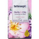 Tetesept Herbs&Oil Divoká růže a levandule koupelová sůl s pečujícími oleji 60 g + 15 ml