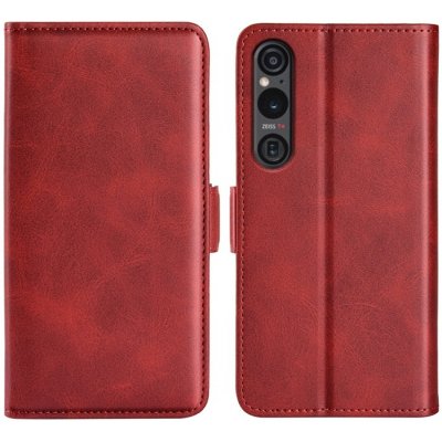 VSECHNONAMOBIL 77762 SIDE Peněženkové pouzdro pro Sony Xperia 1 VI červené – Zboží Živě