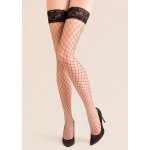 Gabriella Dámské samodržící punčochy Kabarette 222 černá – Zboží Mobilmania