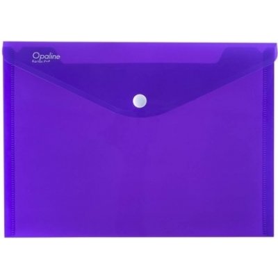 Spisovka na dokumenty s drukem A5 Opaline, fialová – Zboží Živě