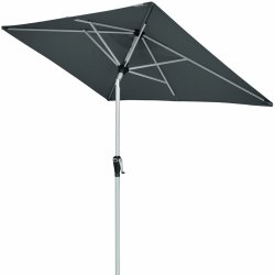 Doppler ACTIVE 210 x 140 cm - slunečník s automatickým naklápěním kličkou antracit