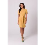 BeWear dámské mini šaty Viflor B263 medová – Zboží Mobilmania
