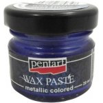 pentart Vosková pasta metalická modrá 20ml – Zboží Mobilmania