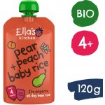 Ella's Kitchen BIO Dětská rýže hruška a broskve 120 g – Zboží Mobilmania