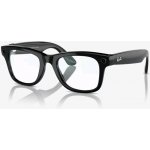 Meta Ray-Ban Wayfarer - Shiny, Clear (Large) (RW4008 601/SB53) černé – Sleviste.cz