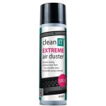 Clean IT stlačený vzduch EXTREME nehořlavý 500 g – Zboží Mobilmania