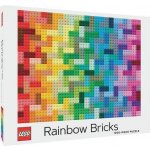 CHRONICLE BOOKS LEGO Rainbow Bricks 1000 dílků – Zboží Dáma