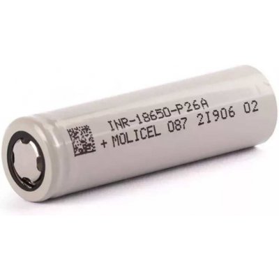 Molicel INR18650-P26A 2600mAh – Zboží Živě