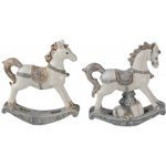 2ks Dekorativní soška houpacího koně 7*2*8 cm Clayre & Eef – Hledejceny.cz