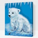 Vymalujsisam Malování podle čísel Lední medvěd
