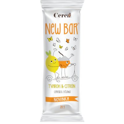 Cerea Newbar Tyčinka tvaroh a citron 28 g – Zboží Dáma