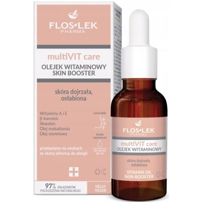 FlosLek Pharma Multivit Care pleťový olej pro zralou pleť 30 ml – Sleviste.cz