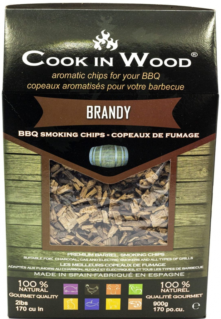 Cook in Wood Brandy udící lupínky, 900 g