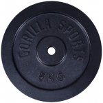 Gorilla Sports litina 5 kg 30/31 mm – Hledejceny.cz