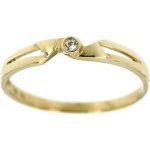 Zlatnictví U Kostela Dámský prsten s bílým zirkonem 1178B – Sleviste.cz