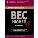 Cambridge BEC 4 Higher Student´s Book with Answers