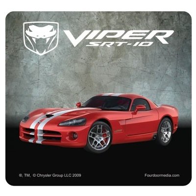 ROADMICE Mouse Pad - Viper SRT10 (Red/white)