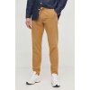 Pánské klasické kalhoty Tommy Hilfiger kalhoty pánské hnědá přiléhavé MW0MW33918