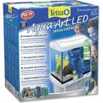 Tetra AquaArt LED akvarijní set bílý 30 l – Zboží Mobilmania
