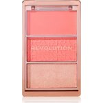 Makeup Revolution Blush Icon Palette paleta tvářenek Authentic Peach 9,8 g – Zboží Dáma
