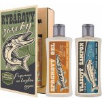 Bohemia Gifts & Cosmetics Kniha pro rybáře sprchový gel pro muže 200 ml + šampon na vlasy 200 ml dárková sada – Zboží Mobilmania