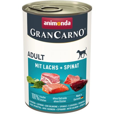 Animonda GranCarno Original Adult losos a špenát 24 x 400 g – Zboží Mobilmania