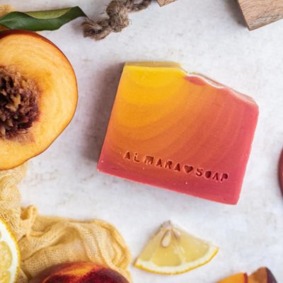 Almara Soap mýdlo Peach Nectar 100 g – Zboží Mobilmania