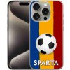 Pouzdro a kryt na mobilní telefon Apple mmCase Gelové iPhone 15 Pro - fotbal 1