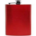 PLACATKA POTAŽENÁ KŮŽÍ NEREZOVÁ OCEL 8OZ 240 ml – Zboží Dáma