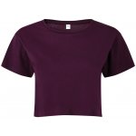 Dámský Crop Top Tri Vínová – Sleviste.cz