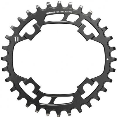 SRAM X-Sync Steel Black 32 zubů – Zboží Dáma
