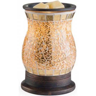 Candle Warmers elektrická aroma lampa Illumination Gilded Glass – Zboží Mobilmania