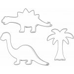 Formička vykrajovací - dino svět 3 ks – Hledejceny.cz