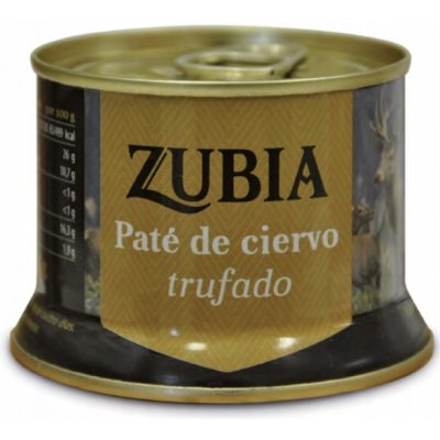 Zubia Patés Paté jelení de Ciervo s lanýžem 130 g – Zboží Dáma